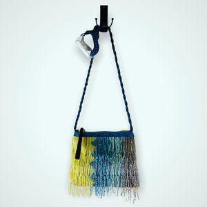 Maliparmi Crossbody Colorblock Bead Bag - NWT
